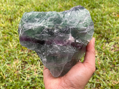 Grade A++ Jumbo Fluorite Raw Rainbow Stone, Massive Fluorite Rough,Pick a Weight