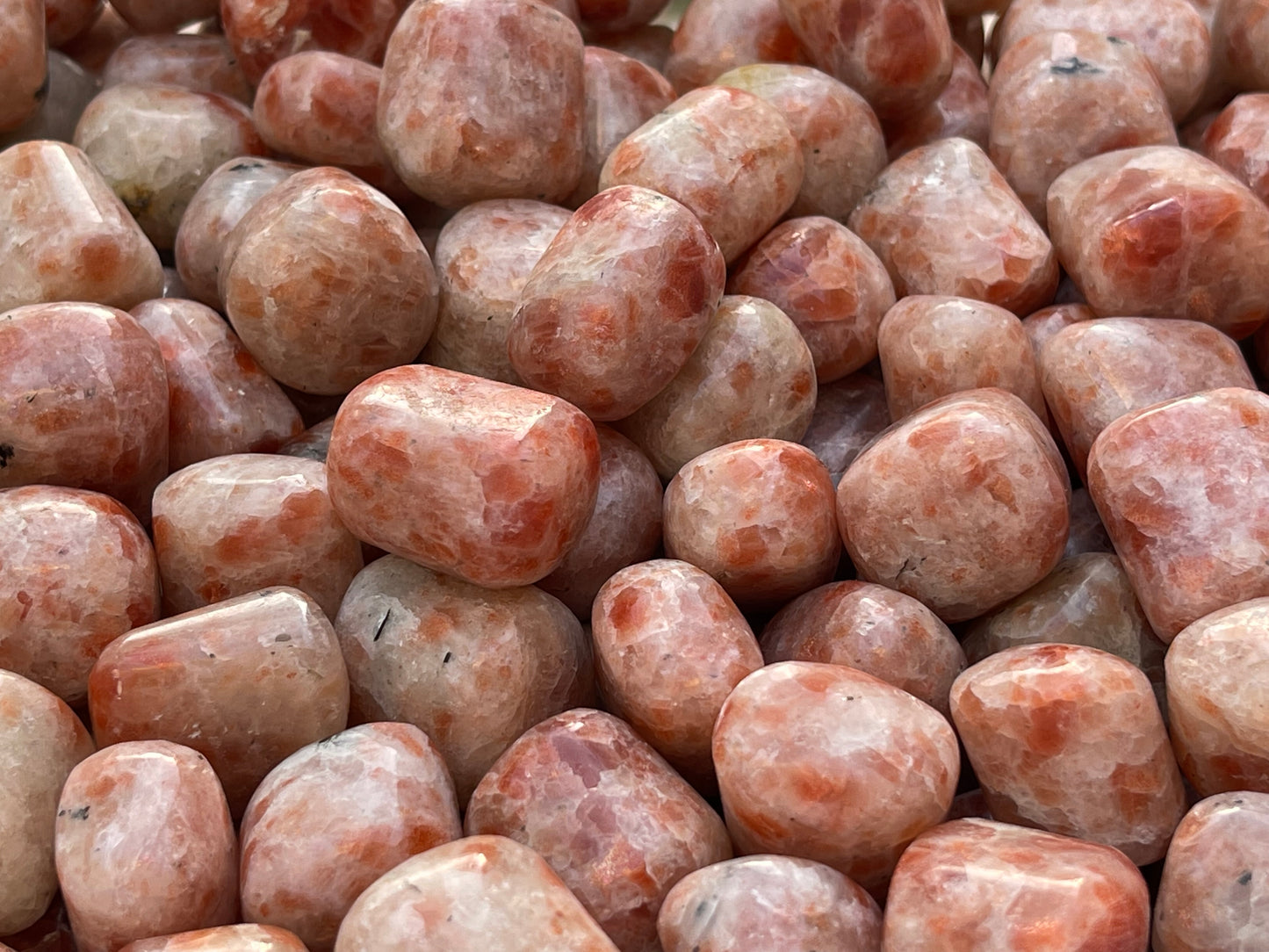 1/2 Lb Lot Tumbled Stones, 0.75-1.25" Crystal Healing Stones, Choose Stone Type