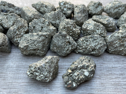 Grade A++ Rough Natural Pyrite Stones, Raw Pyrite, Wholesale Bulk Lot