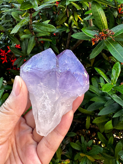 Jumbo Amethyst Point, 2.5 - 5" Large Raw Amethyst Natural Point, Pick a Weight