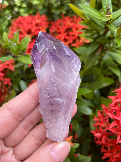 Jumbo Amethyst Point, 2.5 - 5" Large Raw Amethyst Natural Point, Pick a Weight