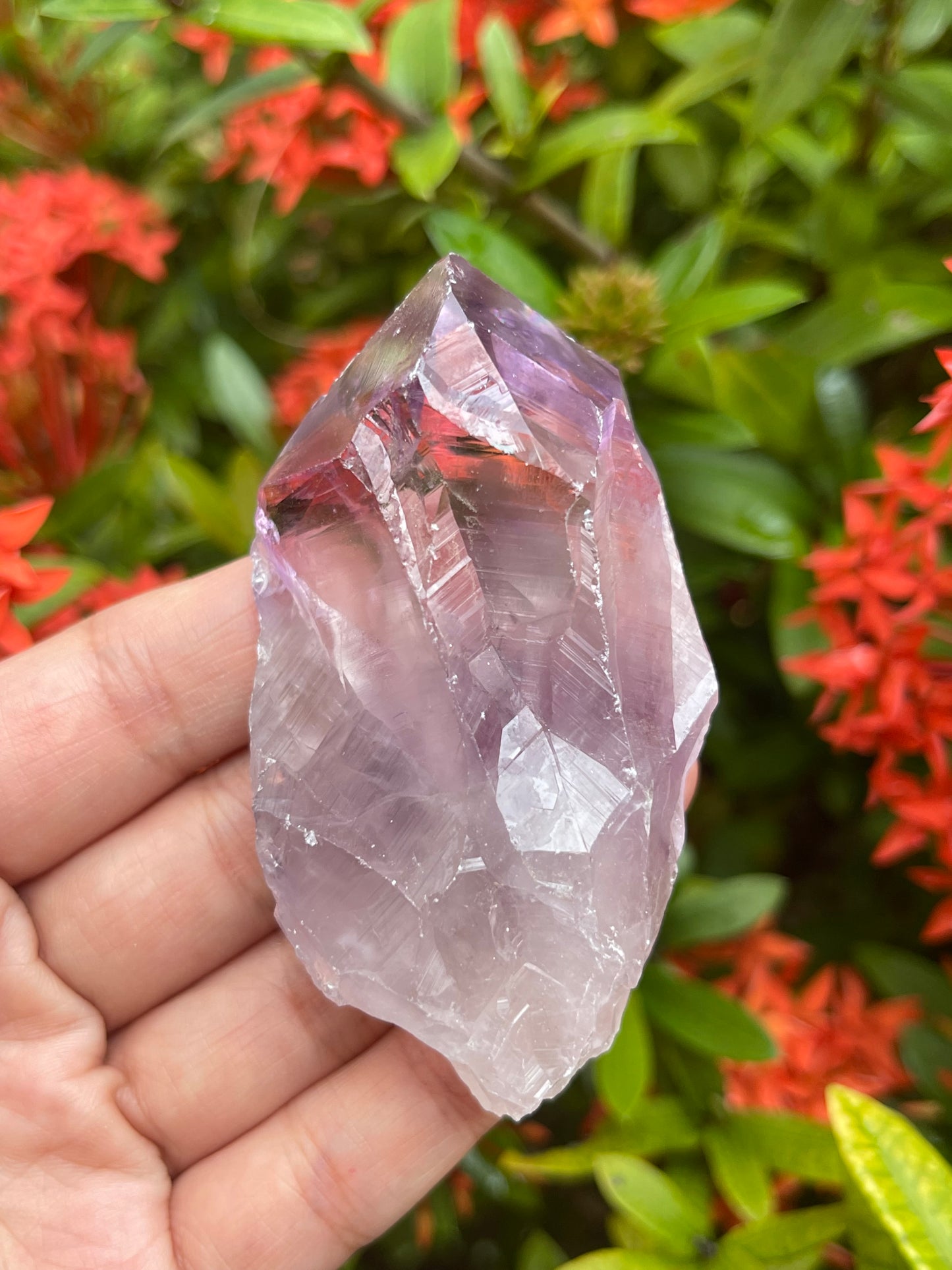 Jumbo Amethyst Point, 2.5 - 5" Large Raw Amethyst Natural Point, Pick a Weight