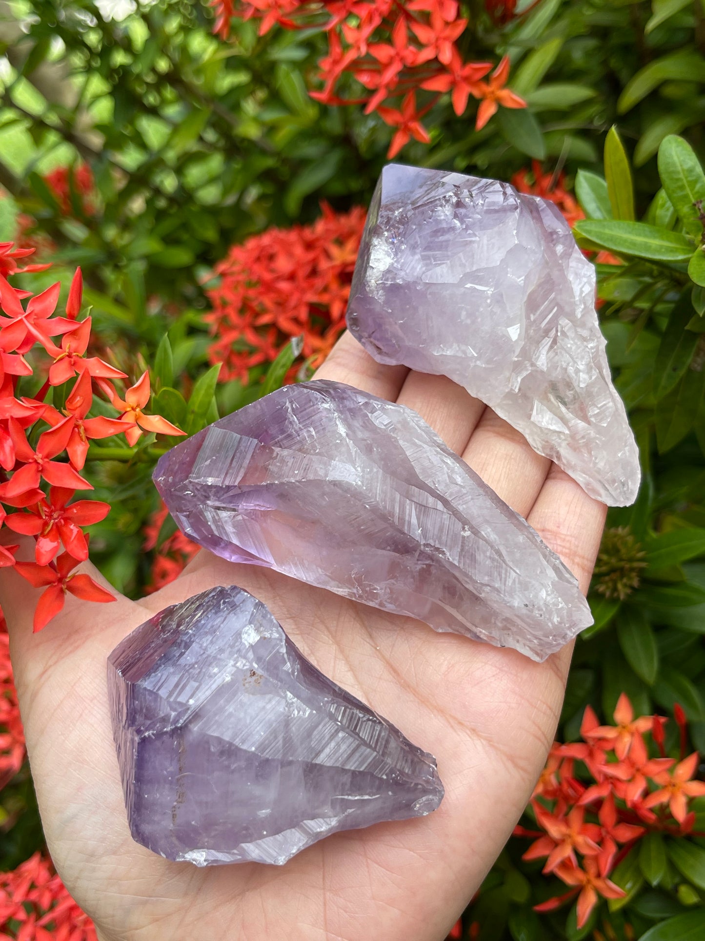 Jumbo Amethyst Point, 2.5 - 5" Large Raw Amethyst Natural Point, Pick a Weight