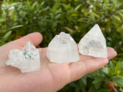 Large Apophyllite Tips & Points – Natural Apophyllite Pyramids (3g - 90g)