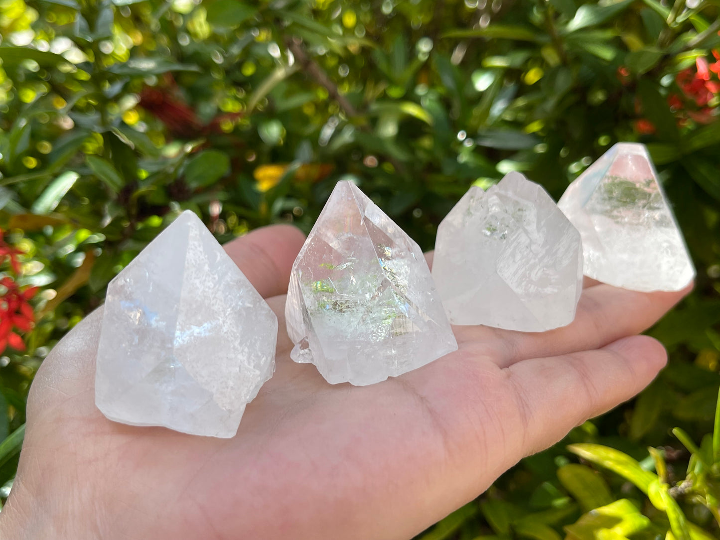 Large Apophyllite Tips & Points – Natural Apophyllite Pyramids (3g - 90g)