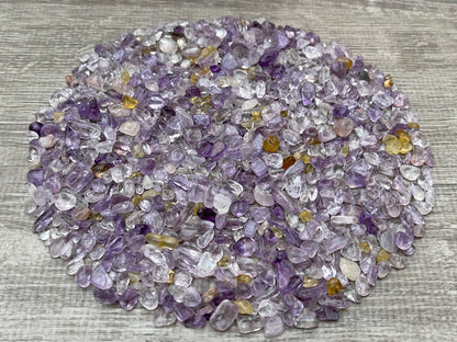 Grade A++ Natural Gemstone Chips | Mini Crystal Chips | 4oz–3lb Bulk Lot | Tumbled Healing Stones for Crafts & Décor