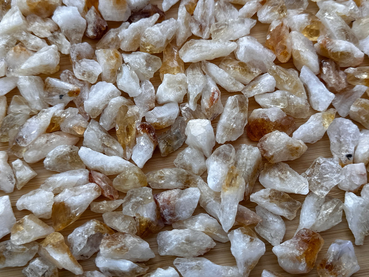 Brazilian Rough Citrine Point / Stone, Raw Healing Crystals Wholesale Bulk Lot