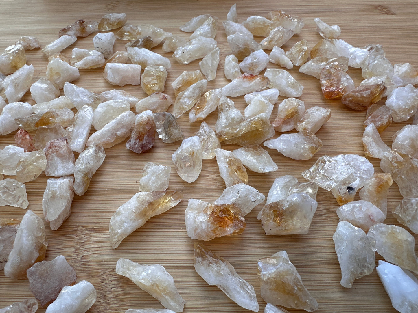 Brazilian Rough Citrine Point / Stone, Raw Healing Crystals Wholesale Bulk Lot