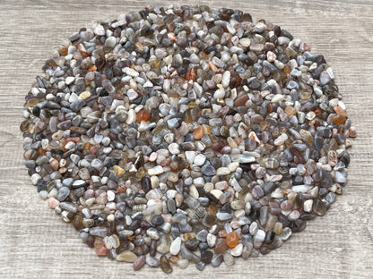 Grade A++ Natural Gemstone Chips | Mini Crystal Chips | 4oz–3lb Bulk Lot | Tumbled Healing Stones for Crafts & Décor