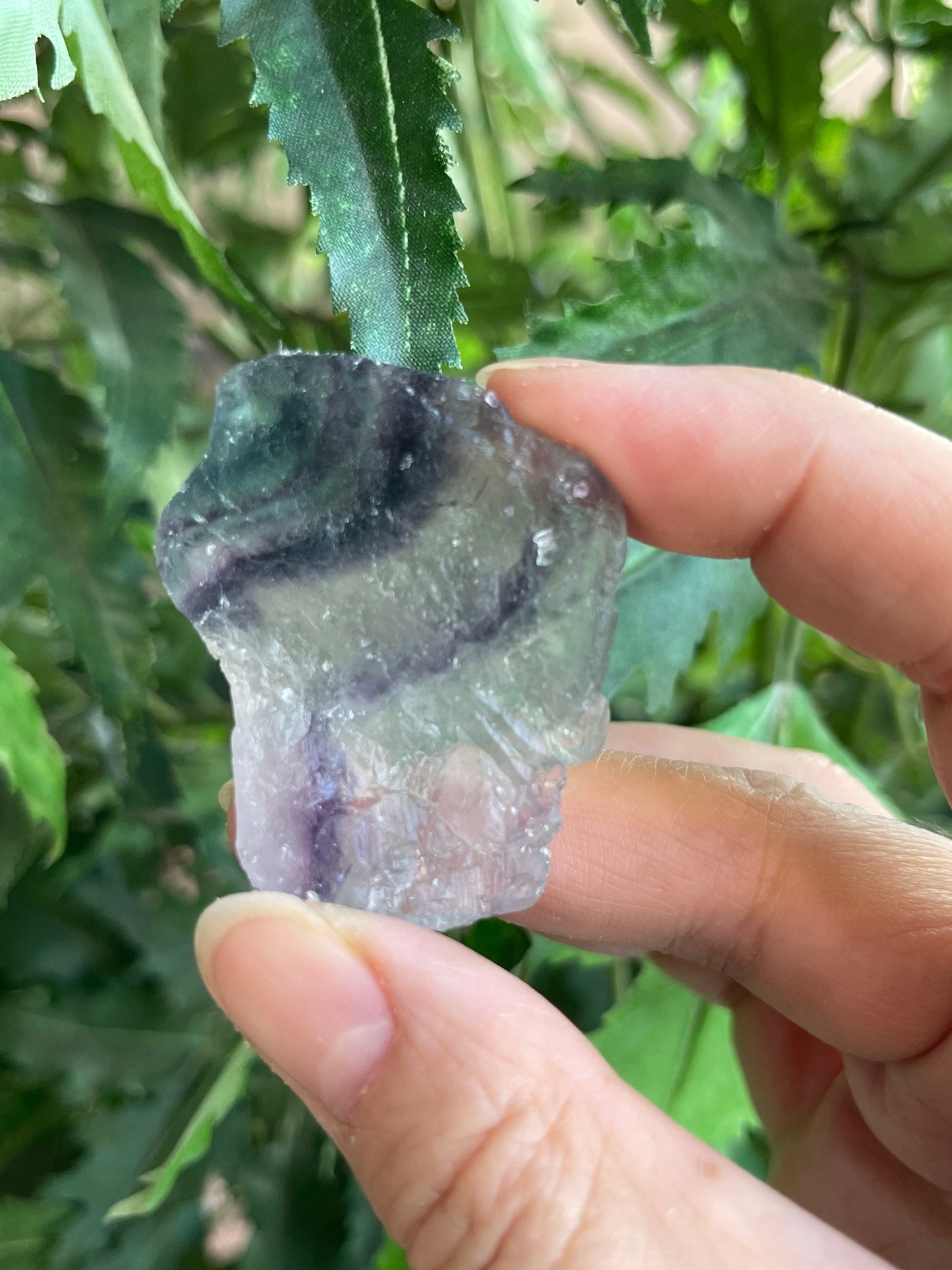 Grade A++ Fluorite Raw Natural Stone, 1-2" Rough Rainbow Fluorite Gemstone