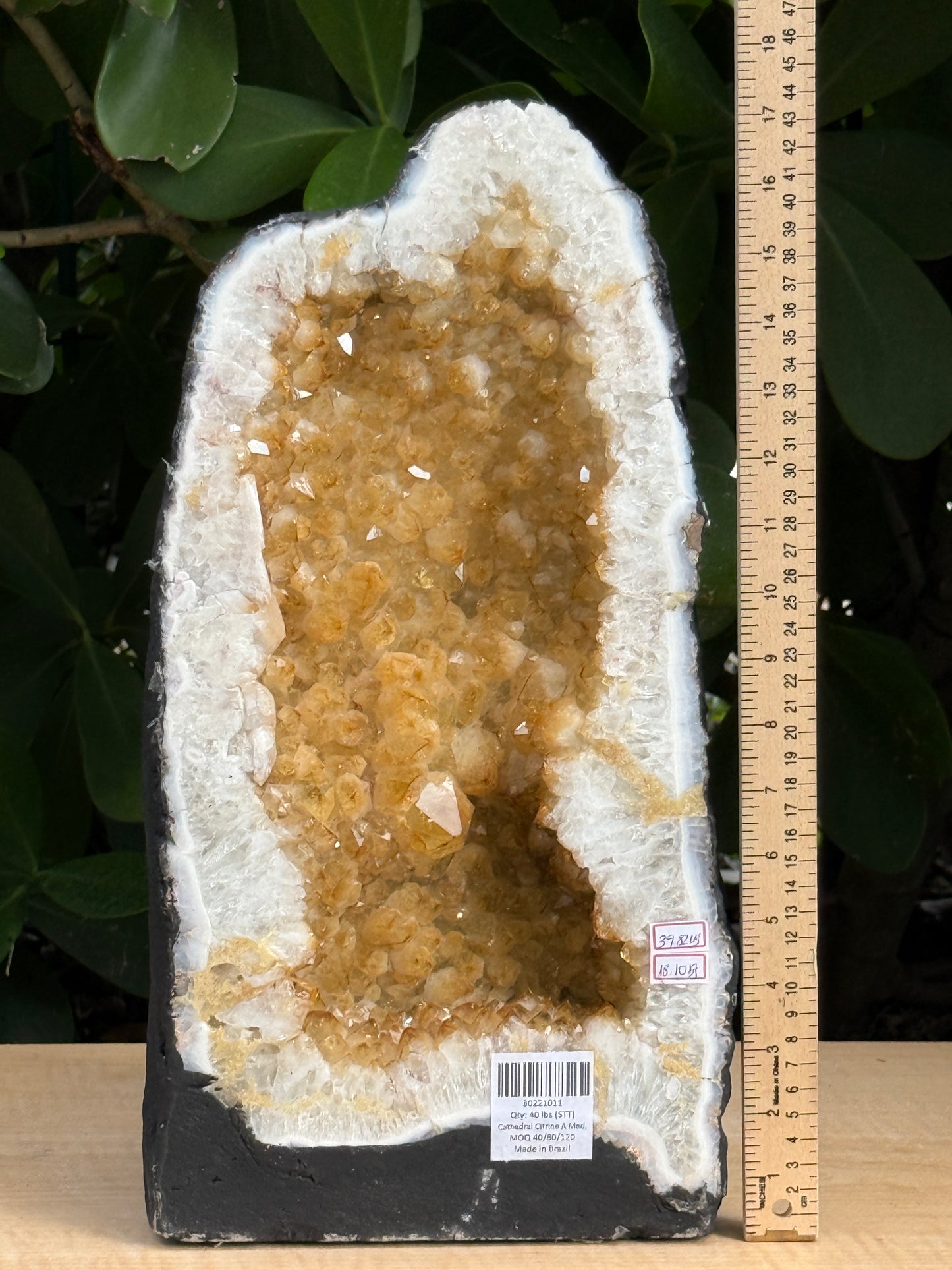 X-Large Citrine Cathedral, Citrine Geode, Honey Citrine Cluster, Pick a Weight