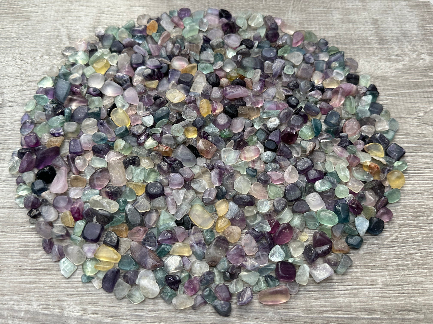 Grade A++ Natural Gemstone Chips | Mini Crystal Chips | 4oz–3lb Bulk Lot | Tumbled Healing Stones for Crafts & Décor