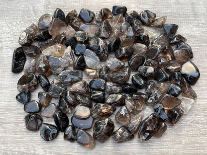 1/2 Lb Lot Tumbled Stones, 0.75-1.25" Crystal Healing Stones, Choose Stone Type