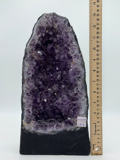 Amethyst Cathedral • Natural Brazilian Geode • Large Standing Crystal