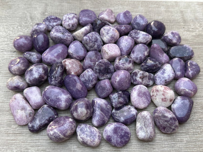 1/2 Lb Lot Tumbled Stones, 0.75-1.25" Crystal Healing Stones, Choose Stone Type