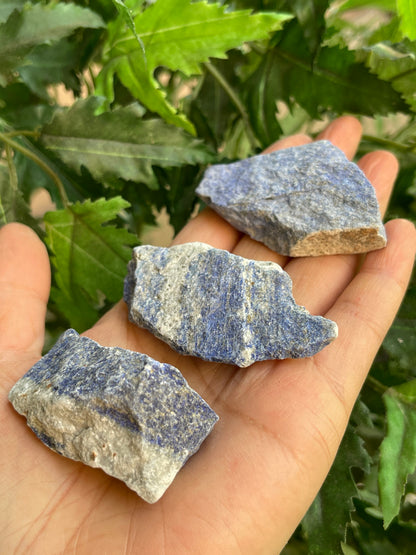 Grade A+ Large Lapis Lazuli Raw Stone 2-3 Inches, Wholesale Bulk Lot