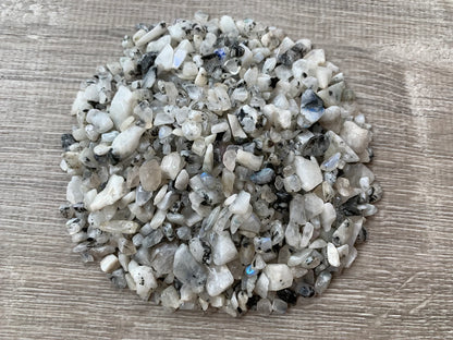 Grade A++ Natural Gemstone Chips | Mini Crystal Chips | 4oz–3lb Bulk Lot | Tumbled Healing Stones for Crafts & Décor