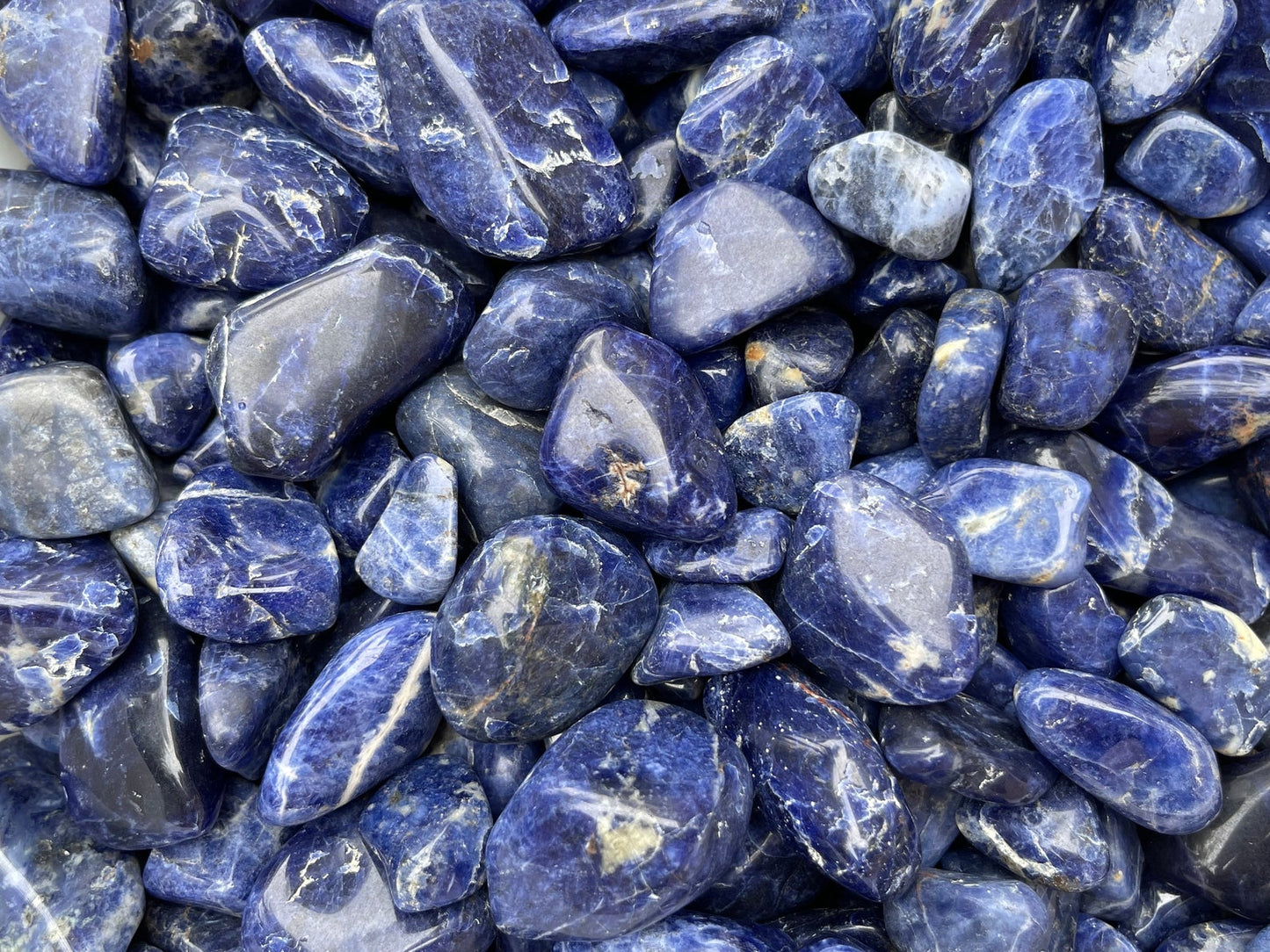 1/2 Lb Lot Tumbled Stones, 0.75-1.25" Crystal Healing Stones, Choose Stone Type