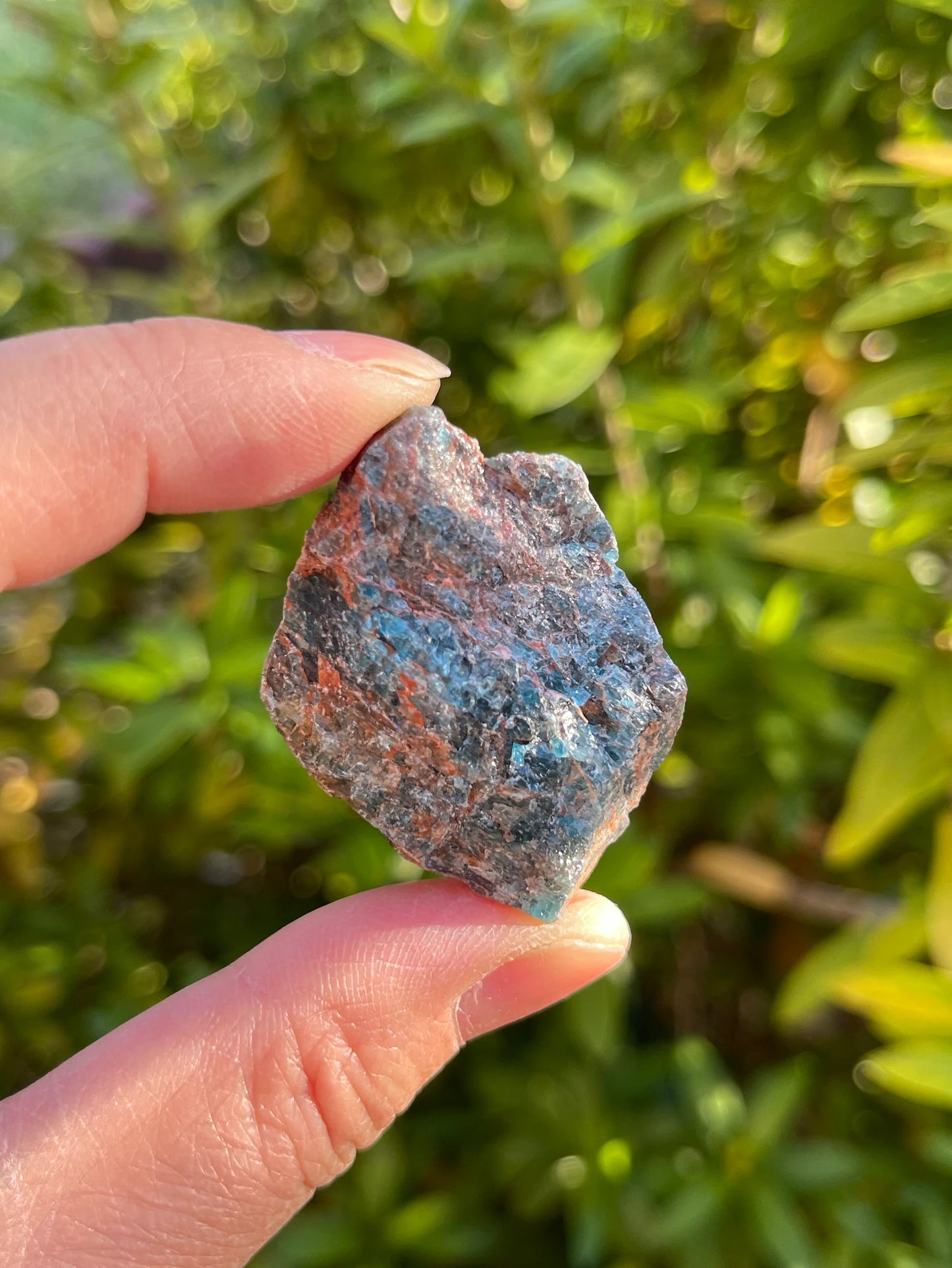 Apatite Rough Natural Stones, 1-2" Raw Blue Apatite Stones, Wholesales Bulk Lot