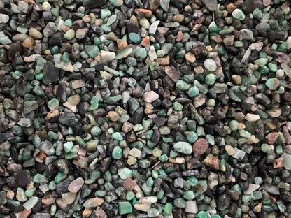 Grade A++ Natural Gemstone Chips | Mini Crystal Chips | 4oz–3lb Bulk Lot | Tumbled Healing Stones for Crafts & Décor