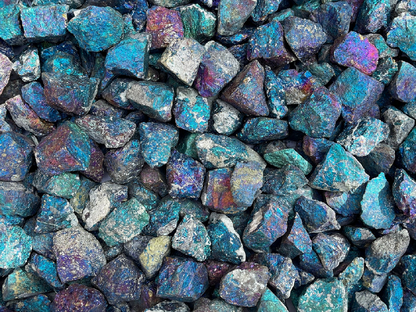 Grade A++ Chalcopyrite Natural Stone, Raw Peacock Ore Stone, Wholesale Bulk Lot