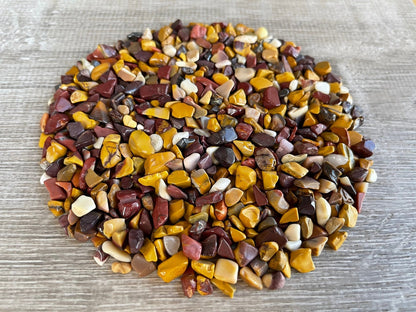 Grade A++ Natural Gemstone Chips | Mini Crystal Chips | 4oz–3lb Bulk Lot | Tumbled Healing Stones for Crafts & Décor
