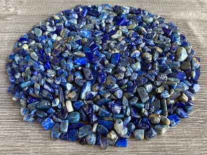 Grade A++ Natural Gemstone Chips | Mini Crystal Chips | 4oz–3lb Bulk Lot | Tumbled Healing Stones for Crafts & Décor