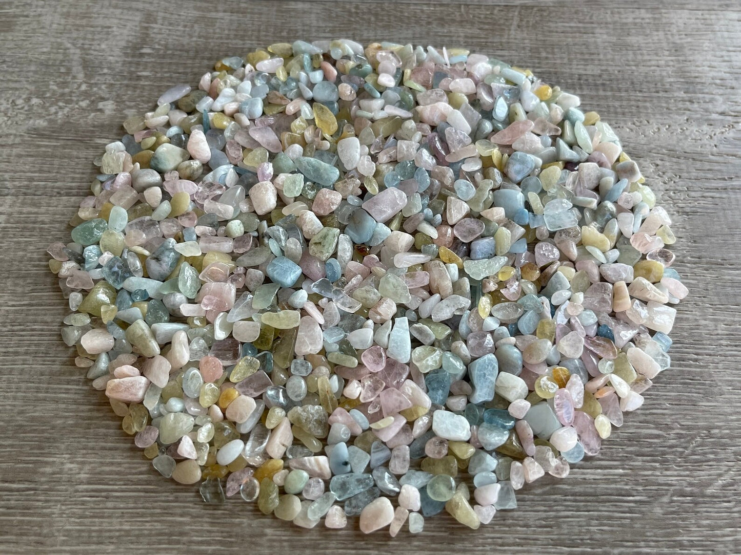 Grade A++ Natural Gemstone Chips | Mini Crystal Chips | 4oz–3lb Bulk Lot | Tumbled Healing Stones for Crafts & Décor