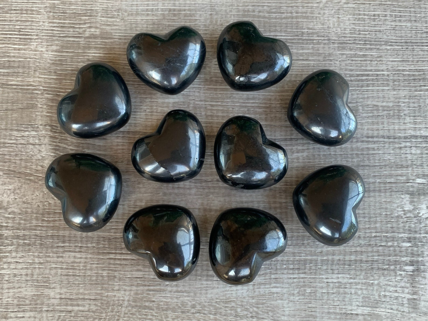 Large Gemstone Heart, Polished Crystal Gemstone Puffy Hearts, Pick a Gem Type