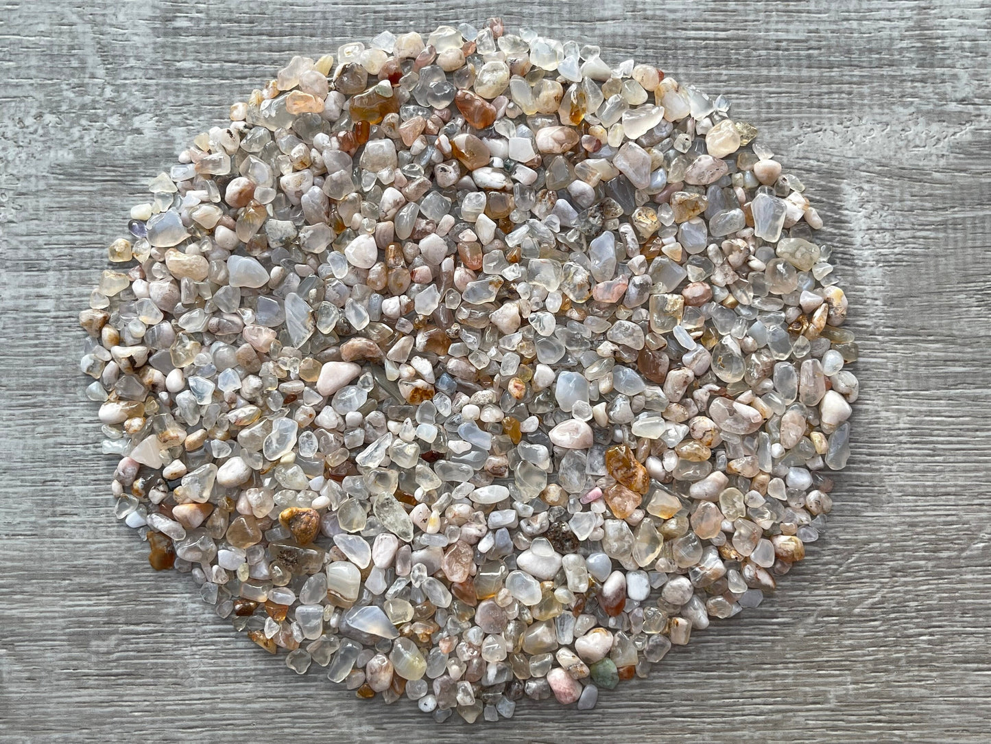 1/4 lb Gemstone Chips, Choose 95 Types Semi Tumbled Chips, Loose Mini Chips