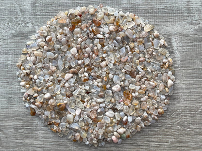 WHOLESALE 5 LBs Gemstone Chips, Choose 90+ Types Semi Tumbled Chips, Loose Mini Chips