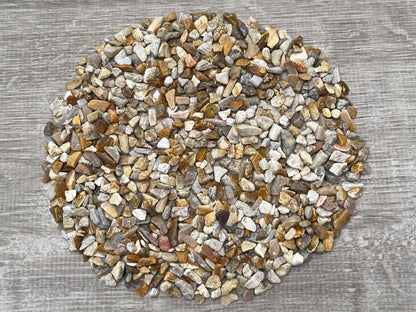 1/4 lb Gemstone Chips, Choose 95 Types Semi Tumbled Chips, Loose Mini Chips