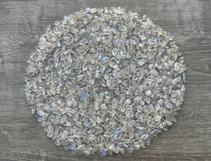 1/4 lb Gemstone Chips, Choose 95 Types Semi Tumbled Chips, Loose Mini Chips