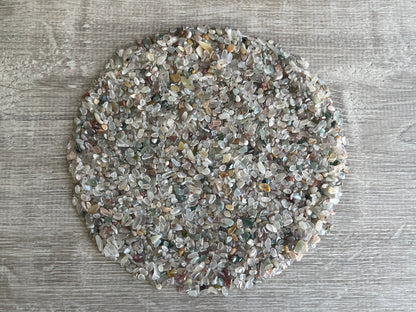 1/4 lb Gemstone Chips, Choose 95 Types Semi Tumbled Chips, Loose Mini Chips