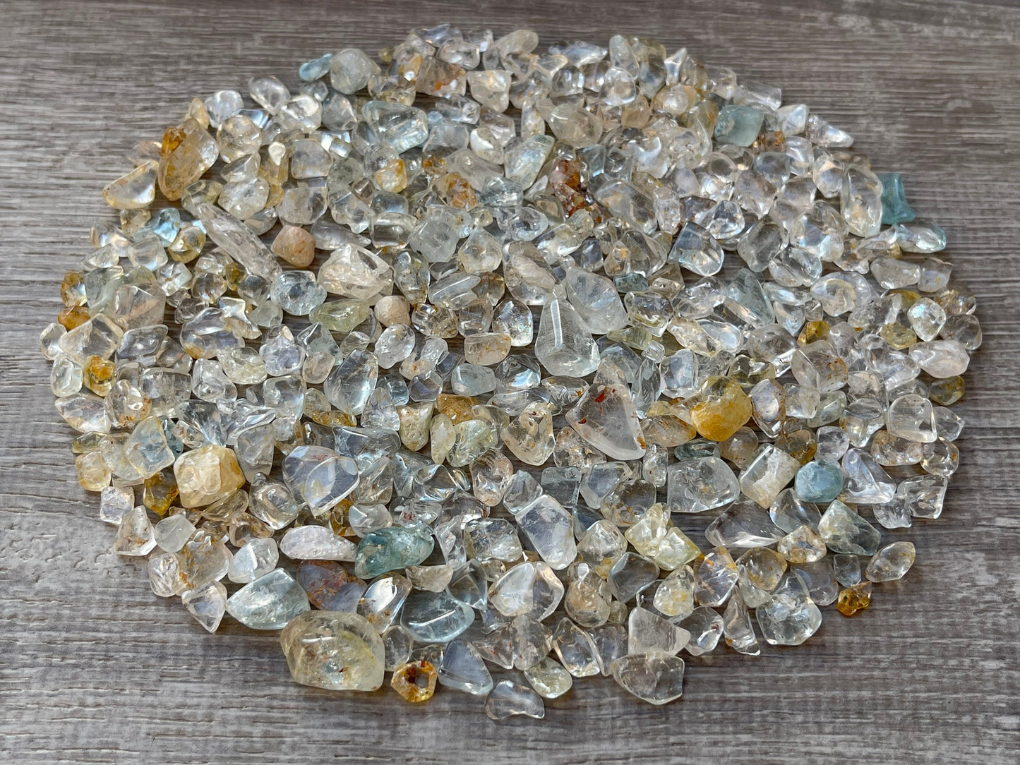 1/4 lb Gemstone Chips, Choose 95 Types Semi Tumbled Chips, Loose Mini Chips