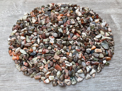 1/4 lb Gemstone Chips, Choose 95 Types Semi Tumbled Chips, Loose Mini Chips