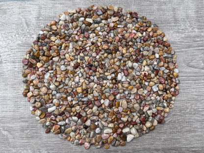 1/4 lb Gemstone Chips, Choose 95 Types Semi Tumbled Chips, Loose Mini Chips