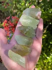 Grade A++ Green Calcite Rough Natural Stones, 1-2" Raw Calcite Green, Bulk Lot