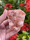 Extra Large Red Calcite Rough Stones, 2" - 3" Raw Calcite Red Natural