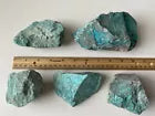 Extra Large Chrysocolla Rough Stones, 3" - 6" Raw Chrysocolla Natural Stones