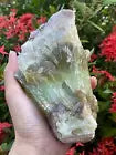 Extra Large Green Calcite Rough Stones, 2.5" - 6" Raw Calcite Green Natural