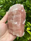 Extra Large Strawberry Calcite Rough Stones,3-5" Raw Calcite Strawberry Natural