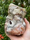 Extra Large Red/Brown Calcite Rough Natural, 4" - 6" Raw Calcite Red/Brown