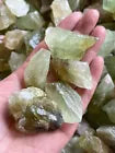 Grade A++ Green Calcite Rough Natural Stones, 1-2" Raw Calcite Green, Bulk Lot