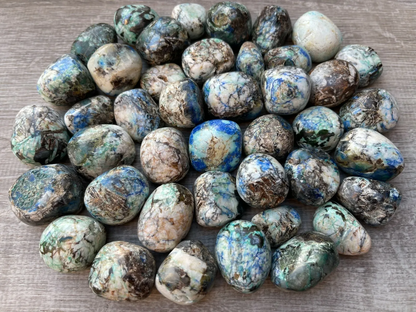 1/2 Lb Lot Tumbled Stones, 0.75-1.25" Crystal Healing Stones, Choose Stone Type