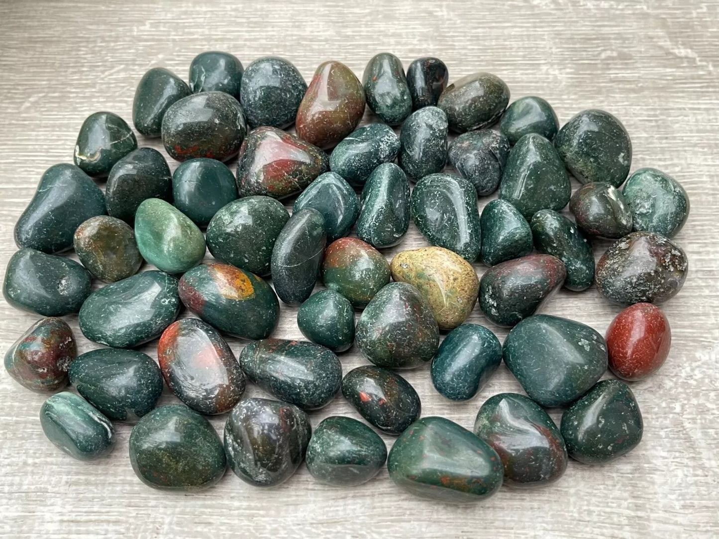 1/2 Lb Lot Tumbled Stones, 0.75-1.25" Crystal Healing Stones, Choose Stone Type