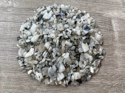 2oz Genuine Crystal Chips, Choose 90+ Types Natural Gemstone Chips