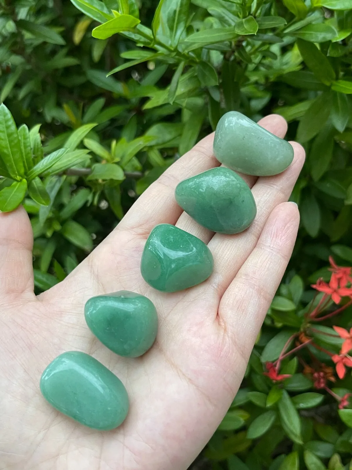 5 Pieces Tumbled Stones, Choose From 69 Typle Gemstones, Polished Stones