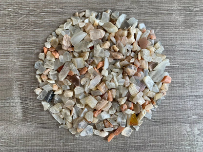 2oz Genuine Crystal Chips, Choose 90+ Types Natural Gemstone Chips