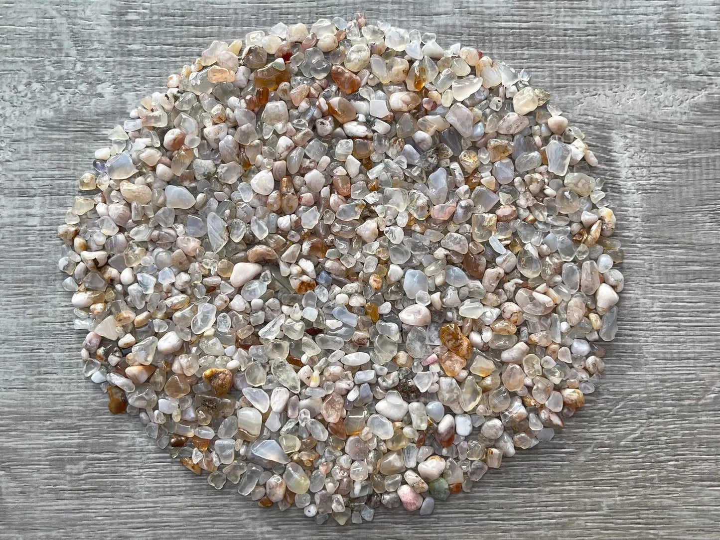 2oz Genuine Crystal Chips, Choose 90+ Types Natural Gemstone Chips